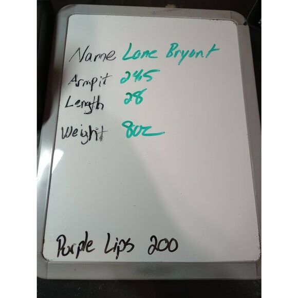 Lane Bryant Shirt Ladies‎ 20 Blue Floral Sleeveless Lace Flowy - Picture 8 of 8